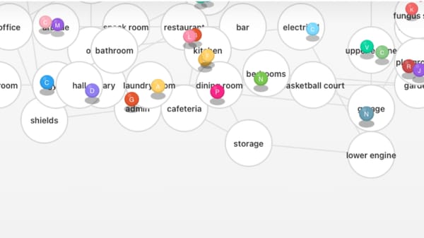 AI Crewmates — Rooms Simulation