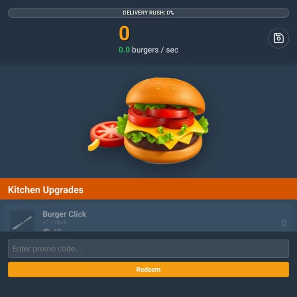Burger Clicker