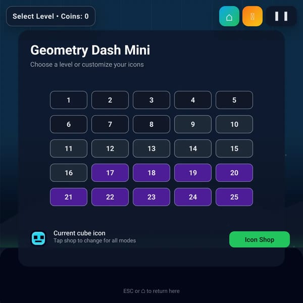 Geometry Dash (Mini)