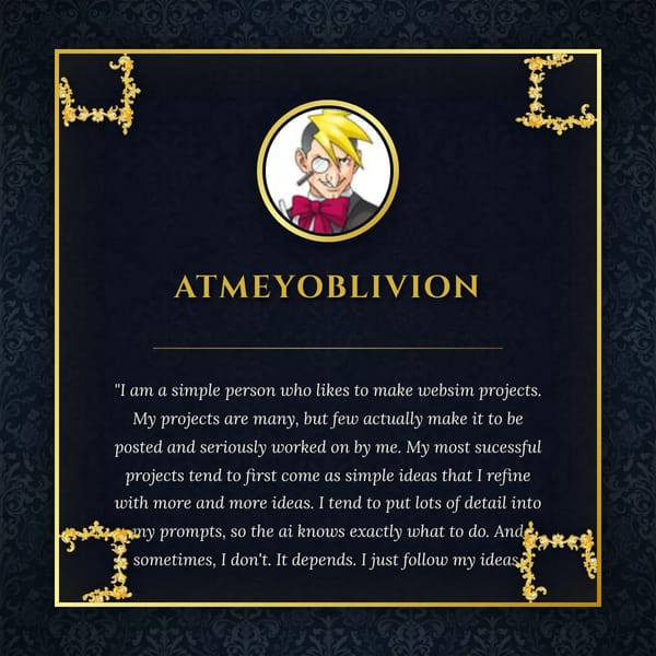 AtmeyOblivion | Profile