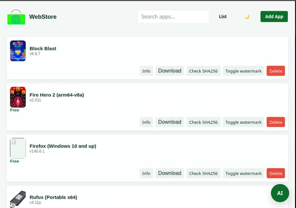 WebStore