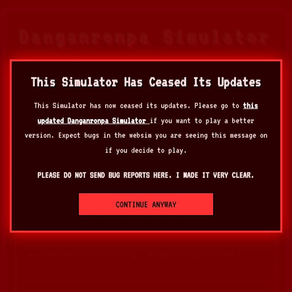 Danganronpa Simulator: Custom Killing Game