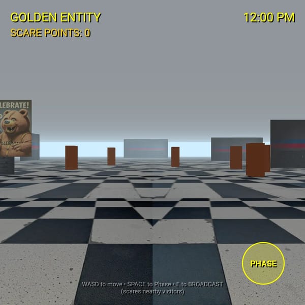 IM GOLDEN FREDDY AND I LIKE TO SCARE - the game