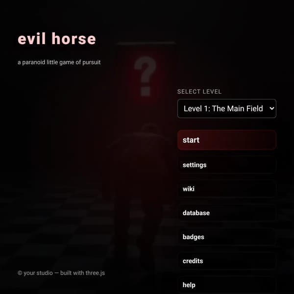 evil horse [BETTER I GUESS]