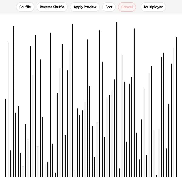 Sorting Algorithms Visualizer