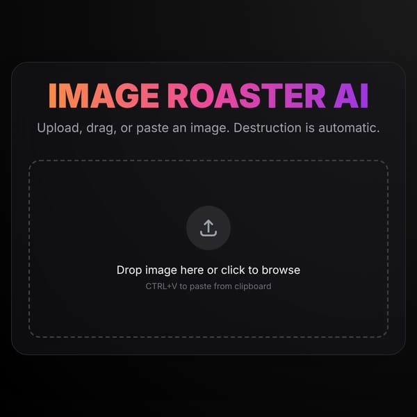 AI Image Roaster & Profiler
