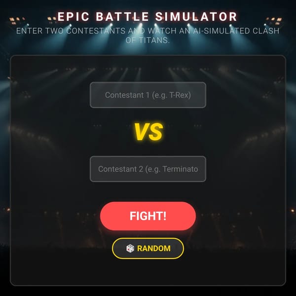 Epic Battle Simulator AI