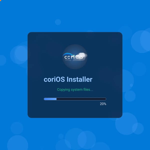 coriOS - The Smooth Linux Experience
