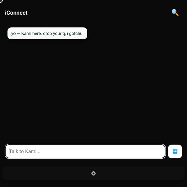 iConnect - Talk to AI