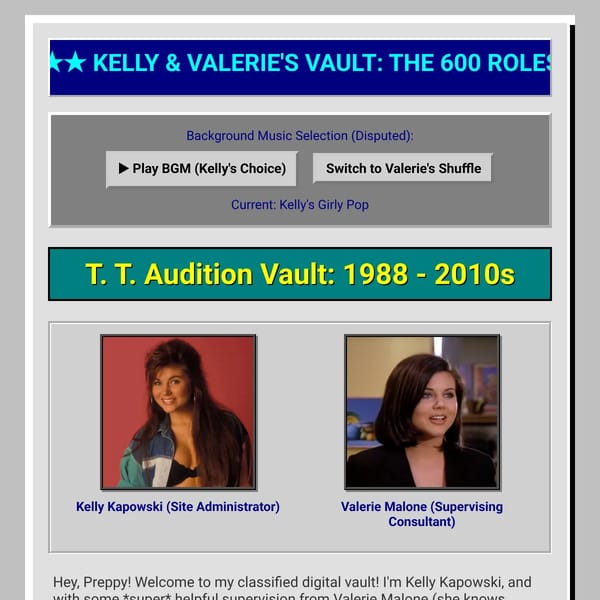 Tiffani Thiessen: The Hypothetical Auditions (90s Edition)