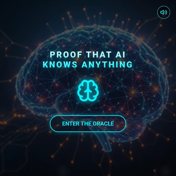 Proof that AI Knows Anything