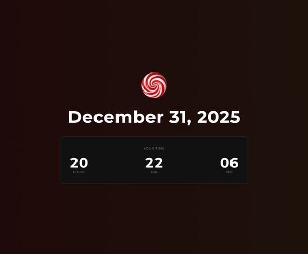 New Year 2026 Countdown