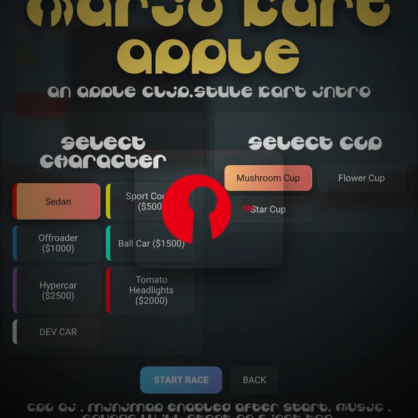 Mario Kart Apple
