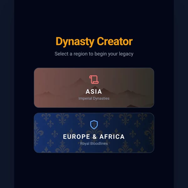 Dynasty Creator