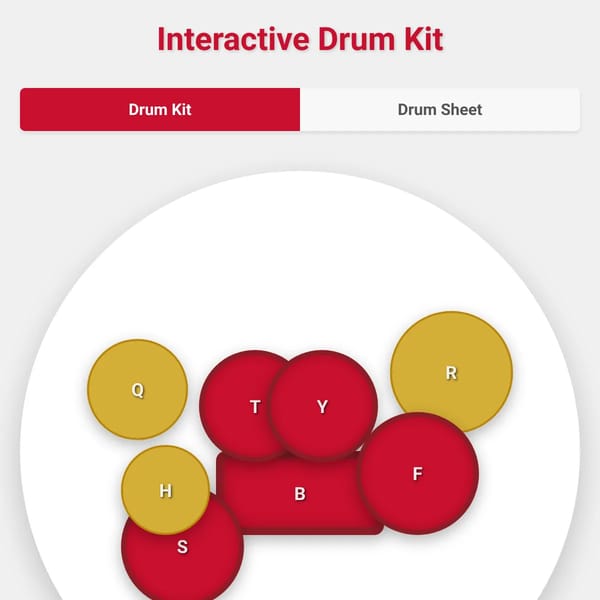 Interactive Drum Kit