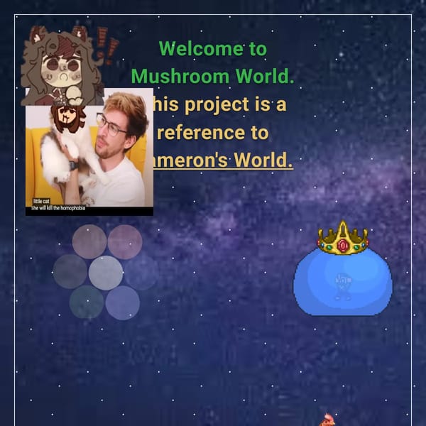 Mushroom World (SURREAL PROJECT) (DEMO)