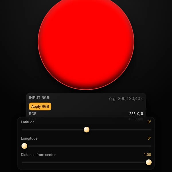 Color Sphere Picker