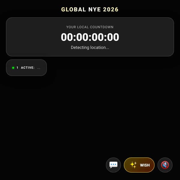 Global New Year Countdown