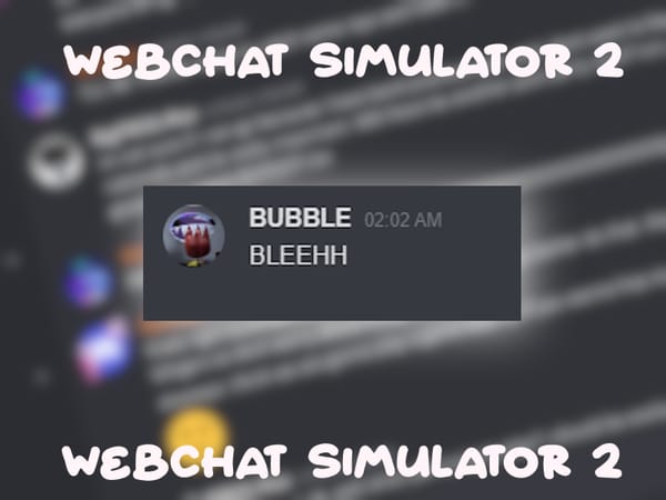 WebChat Simulator 2!