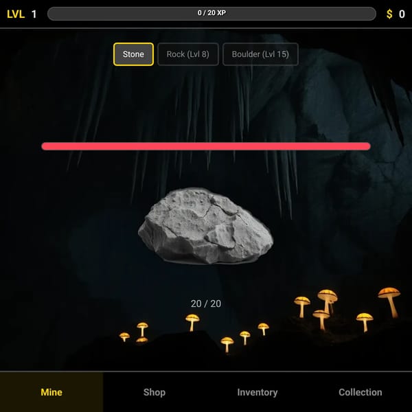 Deep Mine Clicker