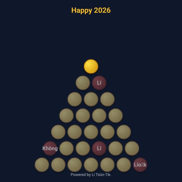 Happy Lī Khòng Lī Lio̍k