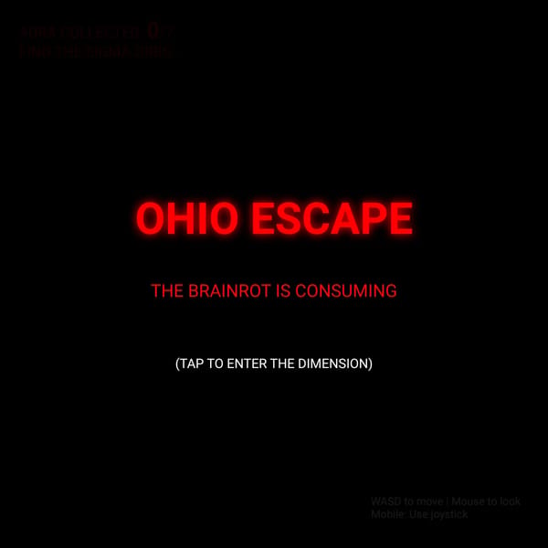 OHIO ESCAPE: BRAINROT HORROR
