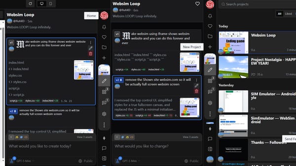 Websim Loop