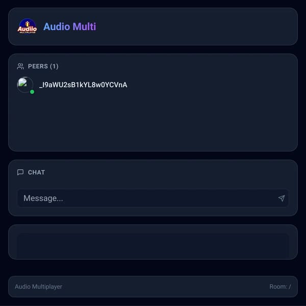 Audio Multiplayer