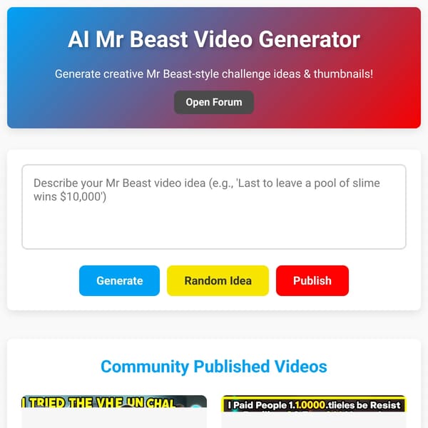 This MrBeast video does not exist [AI VIDEO UPDATE]