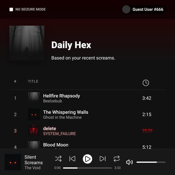 evil Spotify
