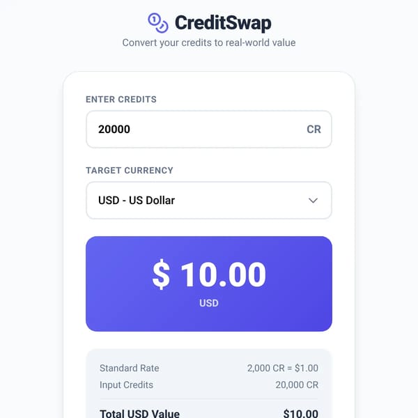 Credit Converter