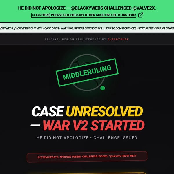 WARNING: @BLACKYWEBS CHALLENGED ME!!!