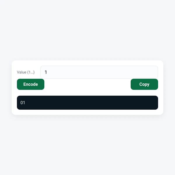 Value Encoder Tool
