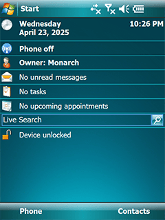 Mobile Phone Interface
