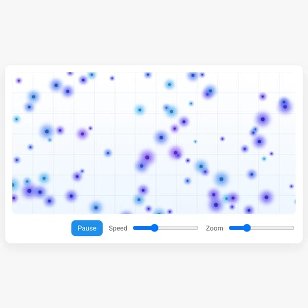 Flying dots (maybe)