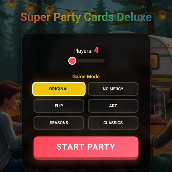 Super Party Cards Deluxe