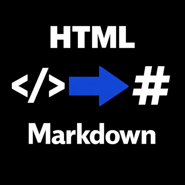 HTML to Markdown Converter