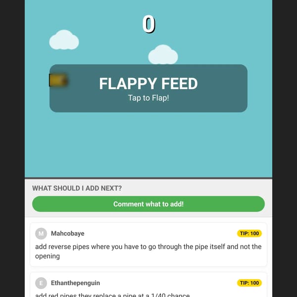 Flappy Comments