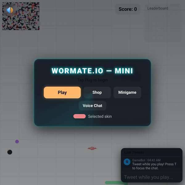 Wormate.io — Mini