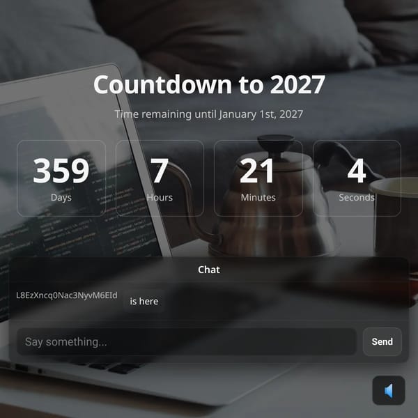 Countdown to 2027