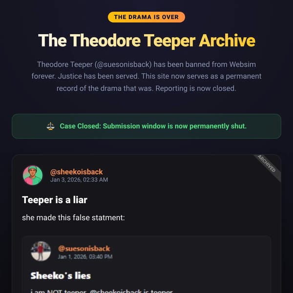 The Theodore Teeper Files