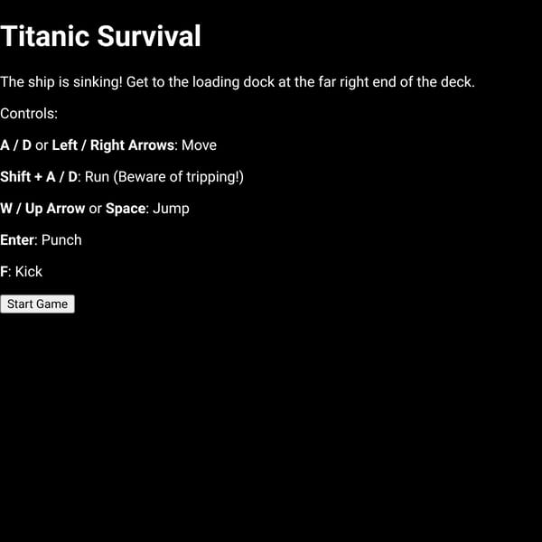 Titanic Sim