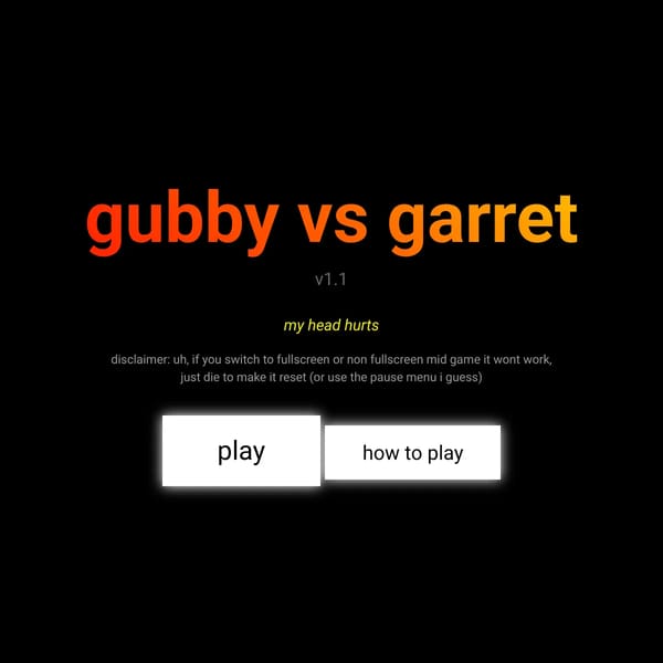 Gubby vs Gerret