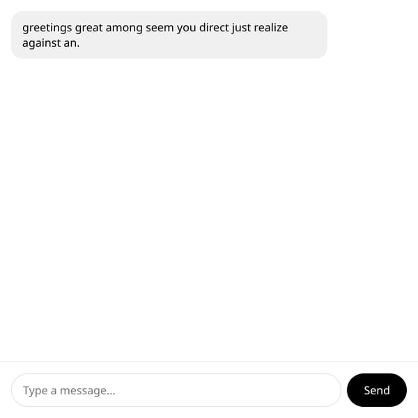ai chatbot but it barely understands the human language