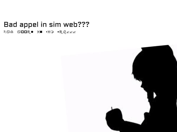 Bad Apple in websim!??