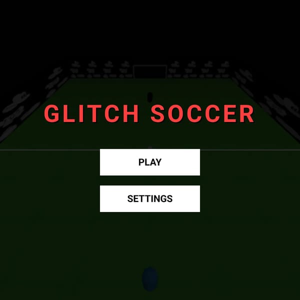 Glitched Football 3D