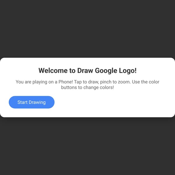 Draw Google Logo