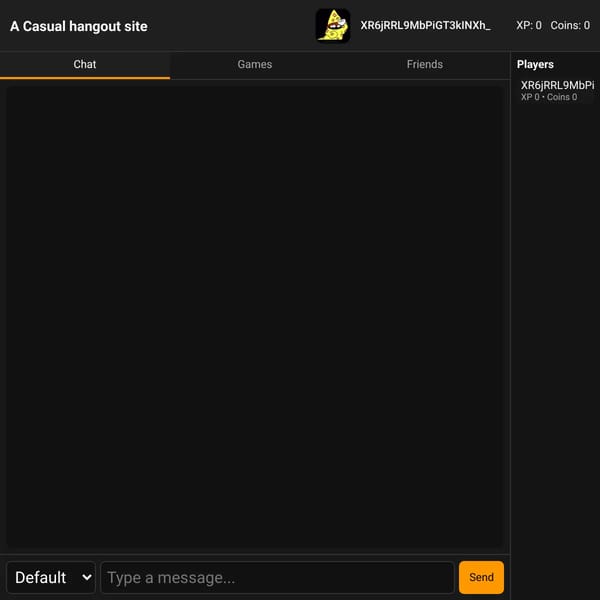 A Casual hangout site