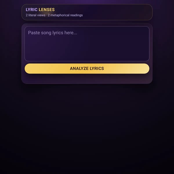 Lyric Lenses