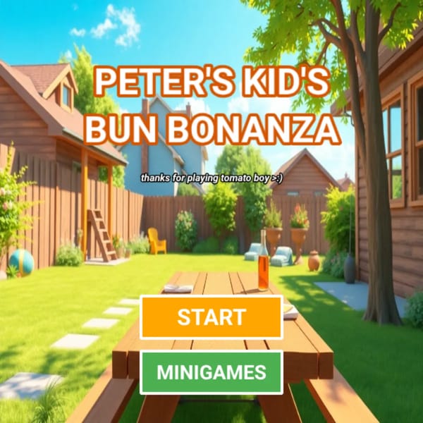 Peter's Kid's Bun Bonanza